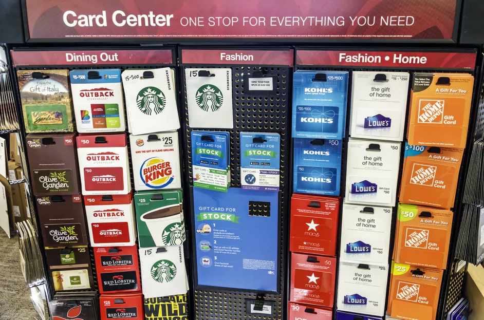 Buy Gift Cards Online